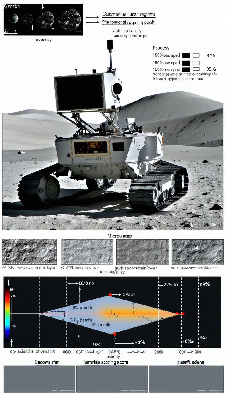A White Robotic Vehicle, Possibly A Rover, Sitting On A Rocky Surface
