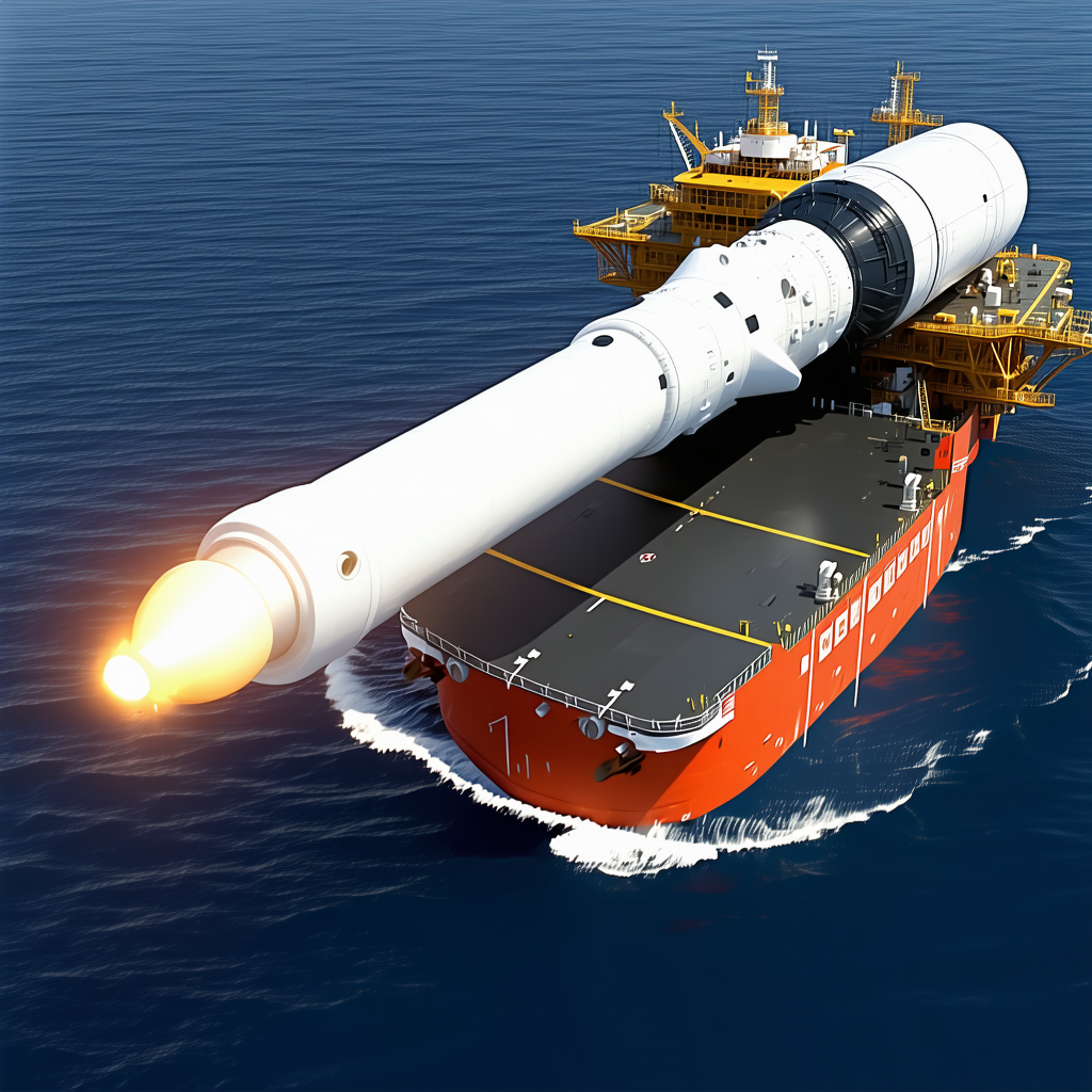 A Large, White, And Red Ship Floating On The Water