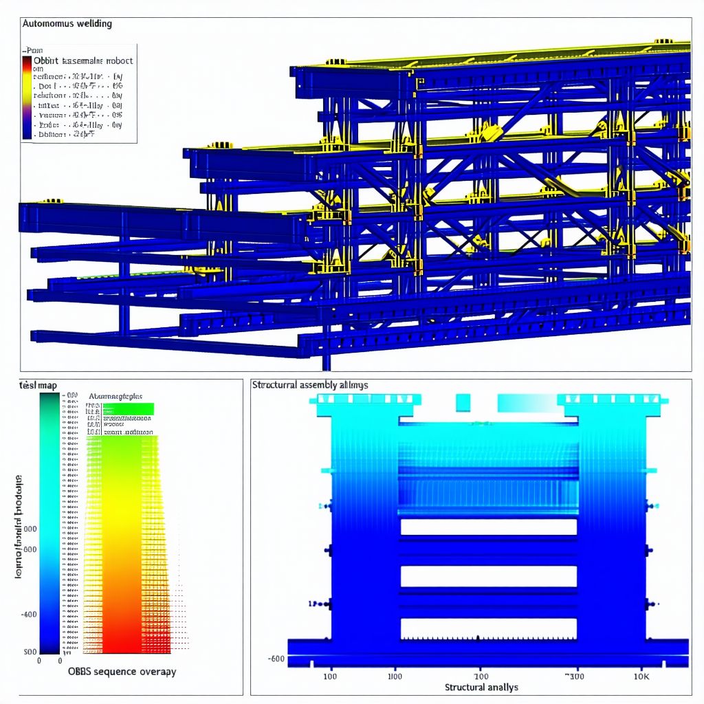 The Image Is A 3d Model Of A Building, Likely A Bridge, With A Focus On Its Structural Design