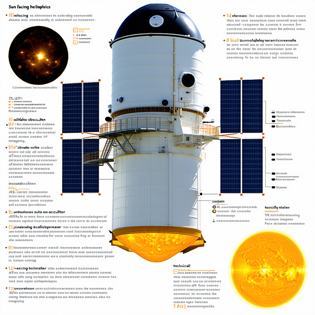 The Image Is A Poster That Features A Large White Spacecraft With A Solar Panel On Top