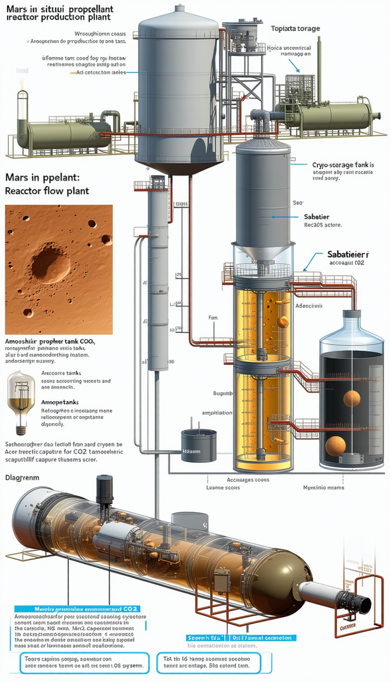 A Diagram Is Shown Of A Chemical Plant, With A Large Tank At The Center