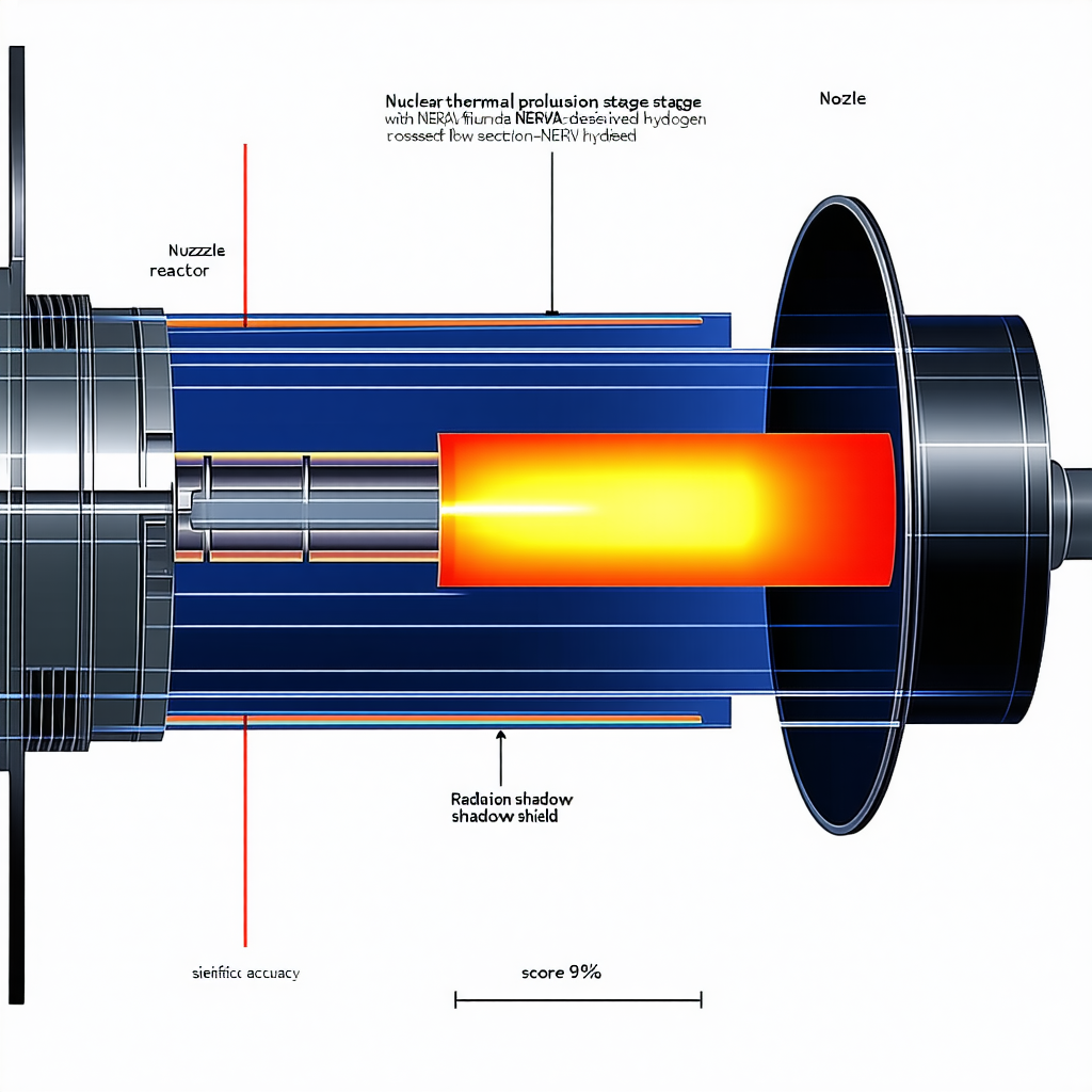 A Diagram Is Shown Of A Nuclear Reactor, With A Large Blue Circle In The Center