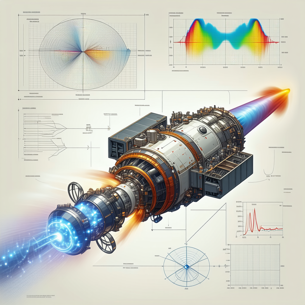 A Futuristic Spacecraft Is Shown In A Diagram, With Its Various Components Labeled