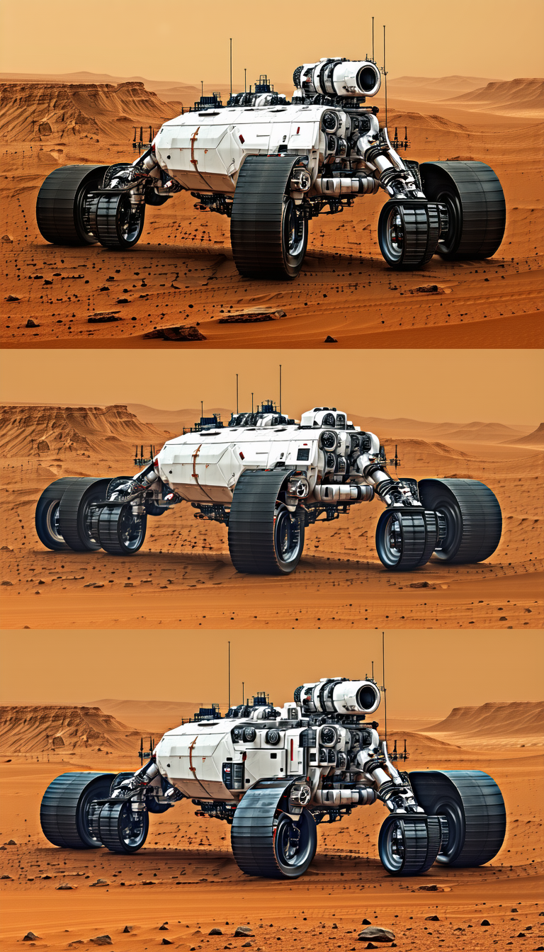image, there three different pictures