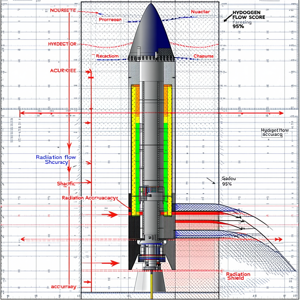 A Rocket Is Shown In A Diagram, With Its Various Components Labeled
