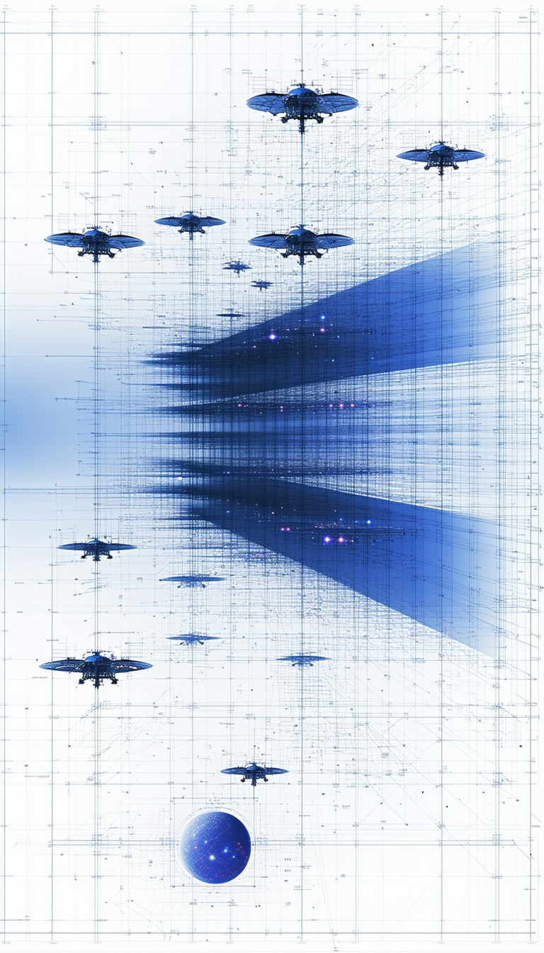 In The Image, There Are Four Airplanes Flying In The Sky
