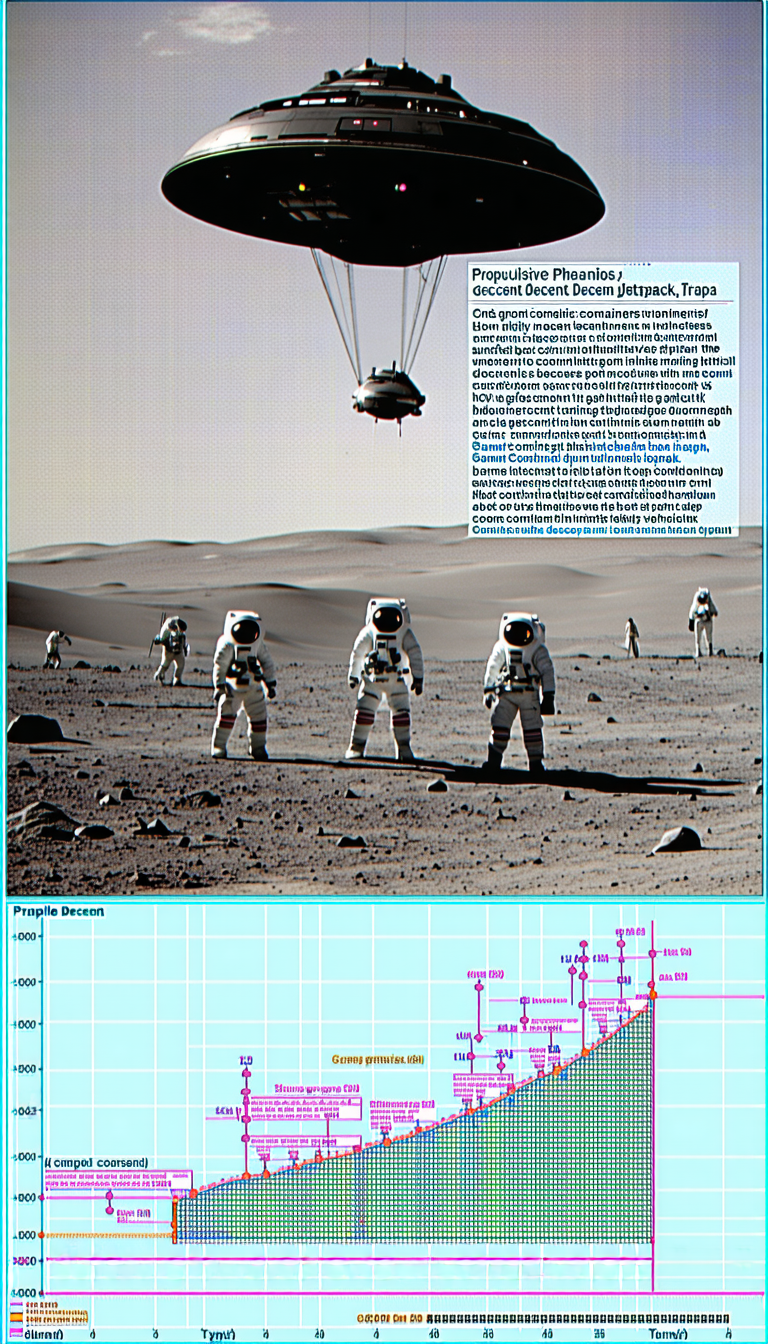 In The Image, There Is A Group Of Six Astronauts Standing On A Rocky Surface, Possibly On The Moon