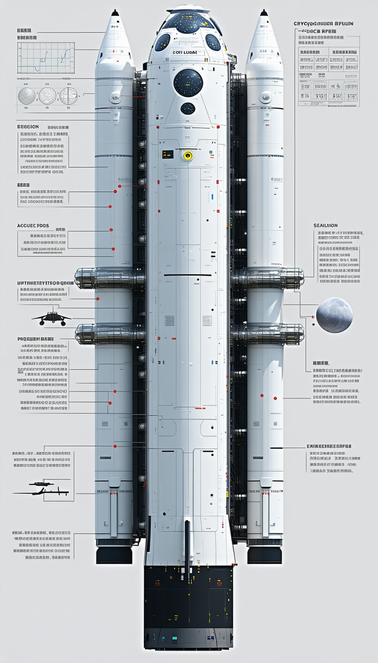 The Image Is A Diagram Of A Space Shuttle, Showing Various Parts And Their Functions