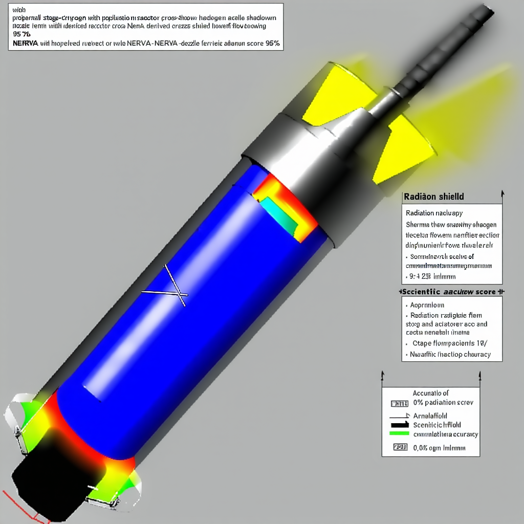 A Blue And Yellow Rocket Is Shown In A Diagram, With A Yellow Light At The Front