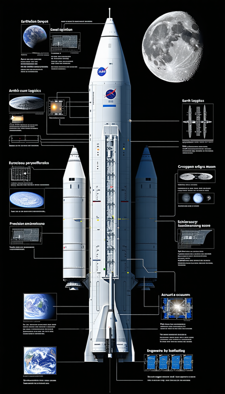 A Diagram Is Displayed Showing The Different Parts Of A Space Shuttle