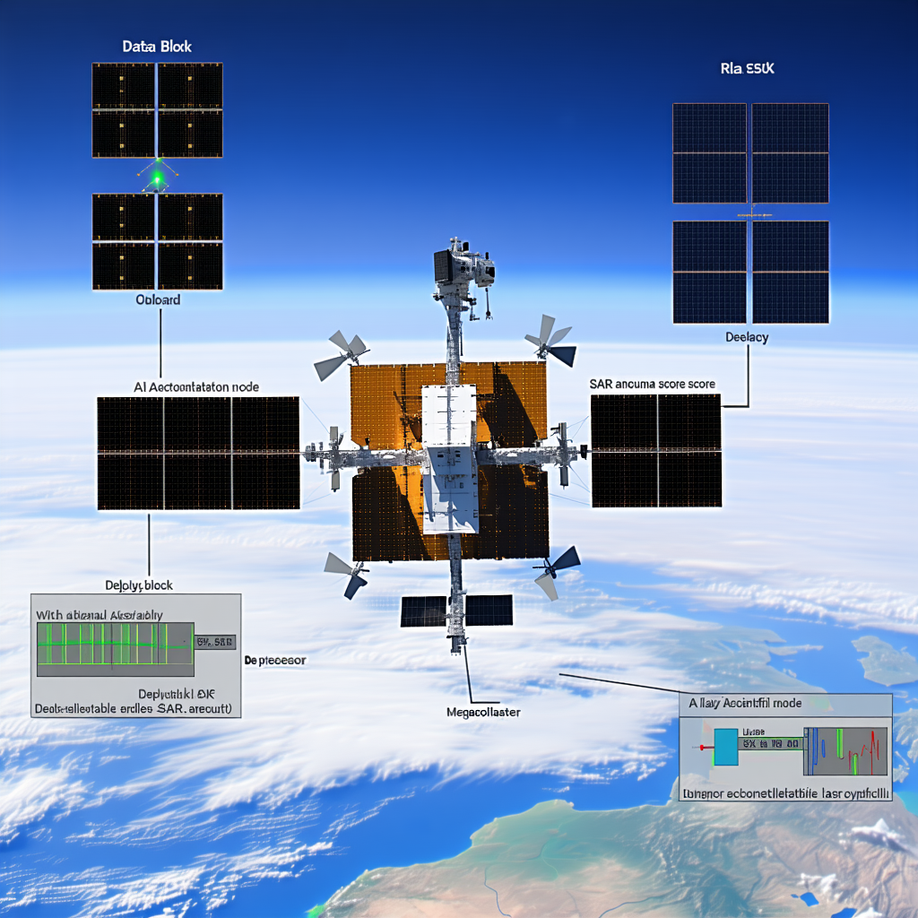 The Image Is A Diagram Of A Spacecraft, Showing Its Various Components And Their Functions