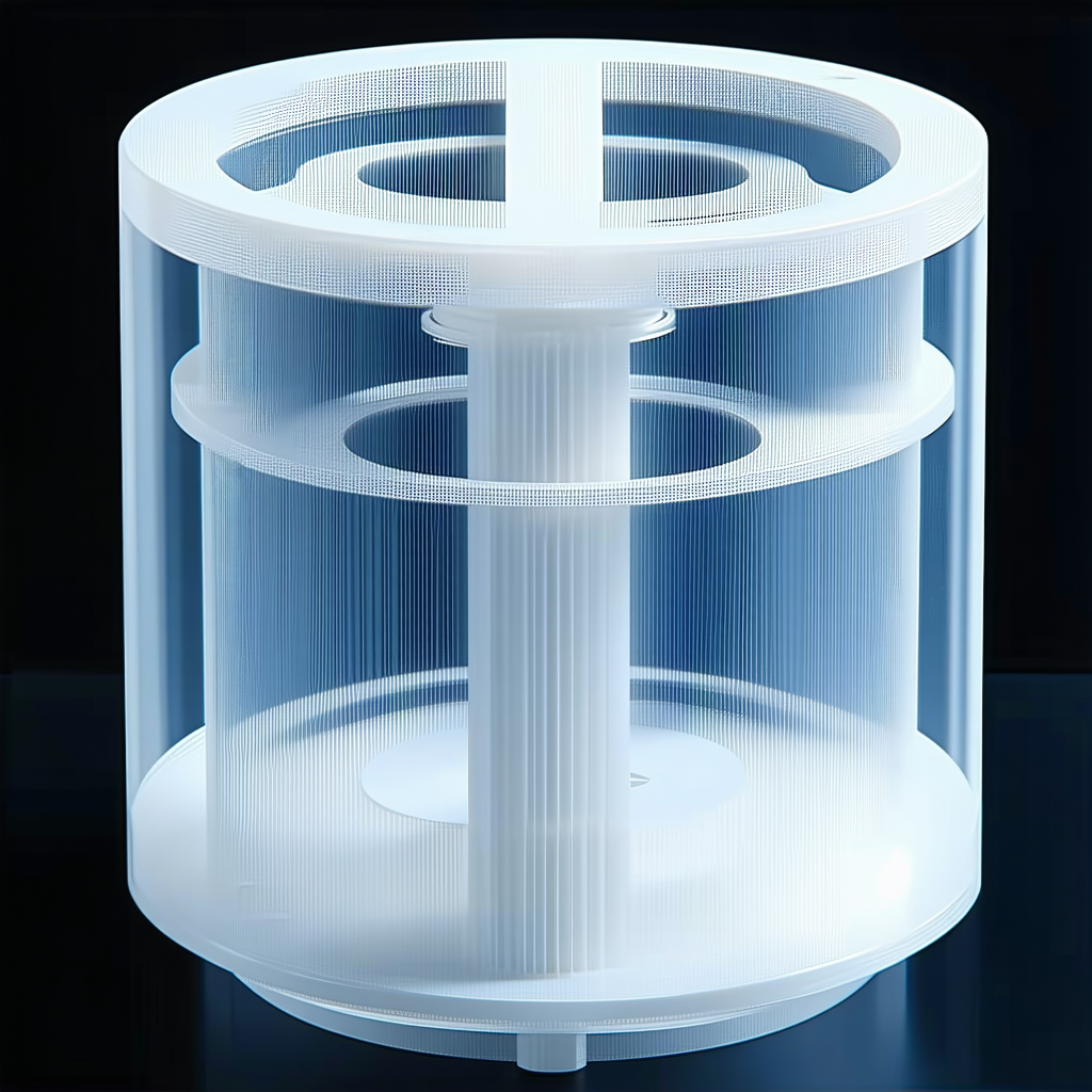 A Clear Plastic Container Is Shown In The Image