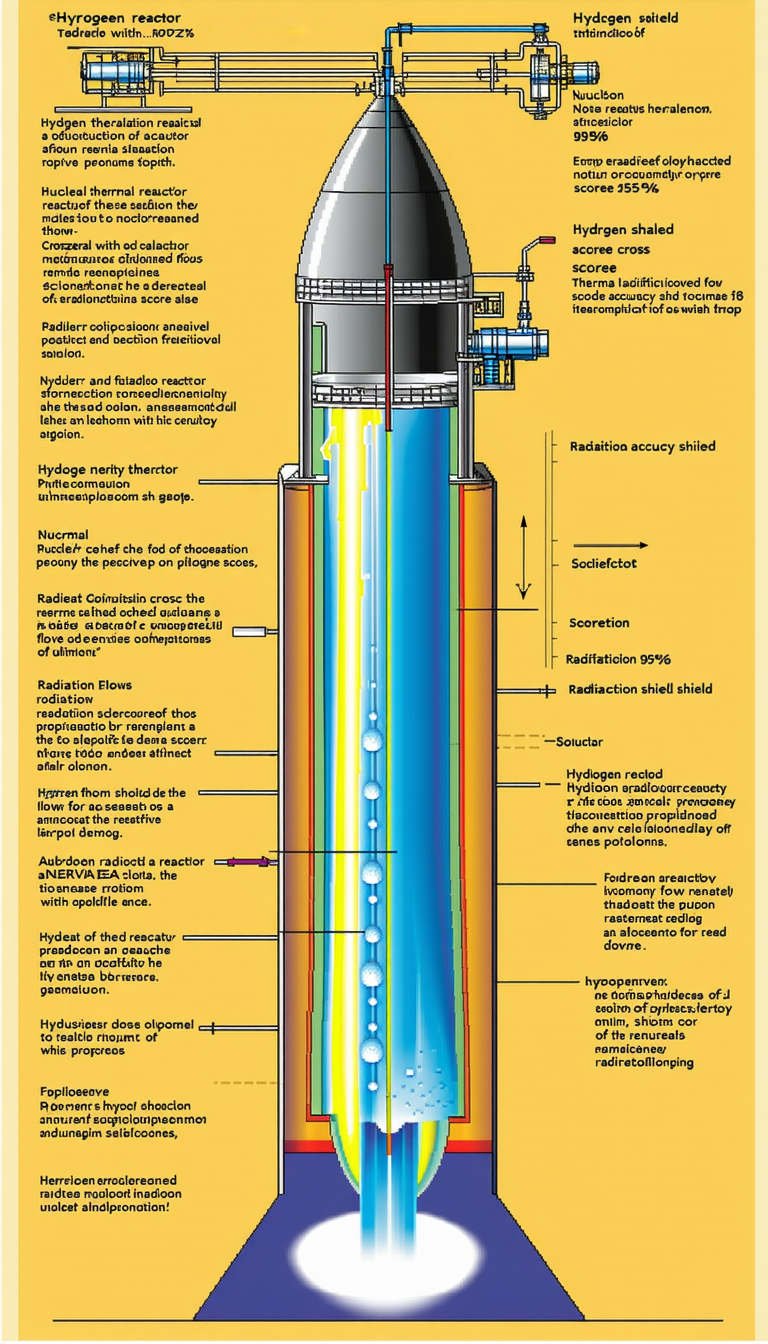 The Image Is A Diagram Of A Nuclear Reactor, Showing The Various Components And Their Functions