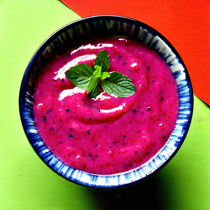Lifestyle Macro Photography: Smoothie Bowl Prepared With Vibrant Colors With Bowl Filled