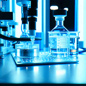Tech Product Photography: Healthcare Technology In Research Center With Laboratory Setting