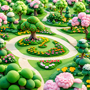 Lifestyle Aerial Photography: Spring gardening during spring